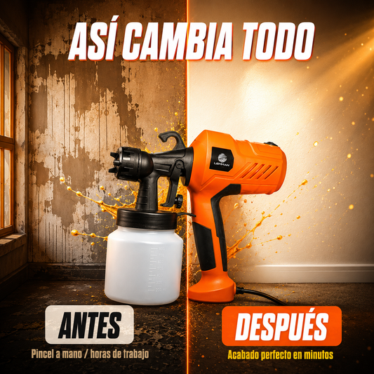 pistola de pintura