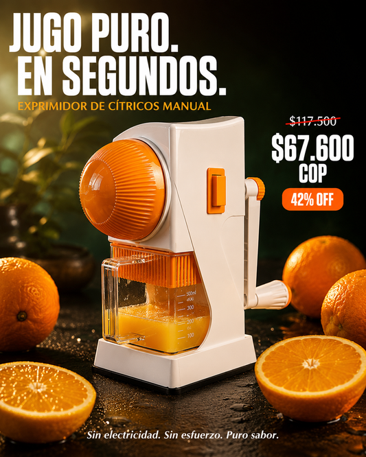 Exprimidor De Citricos Manual